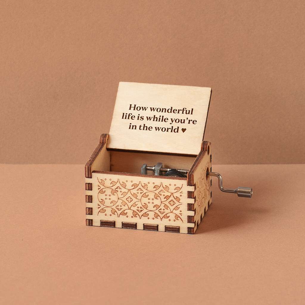 Music box Wooden box - miium